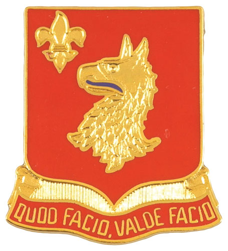 84 REGT  (QUOD FACIO VALDE FACIO)   