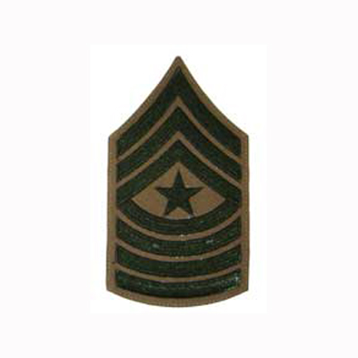 Female - Sergeant Major (E9) - Green/Khaki  