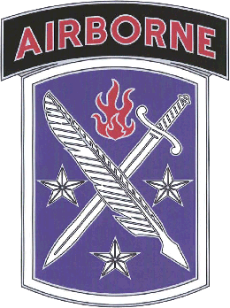 Army Combat Service Identification Badge: 95th Civil Affairs Brigade