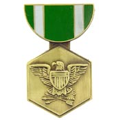 NAVY COMMENDATION MEDAL-PIN 1-1/8"  