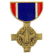 AIR FORCE CROSS MEDAL-PIN 1-1/8"  