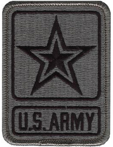 ARMY OF ONE STAR PATCH   