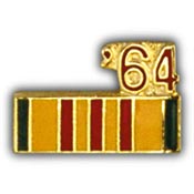 VIETNAM RIBBON 1964 PIN 1"  