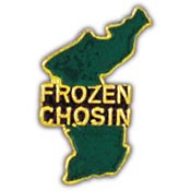 KOREAN FROZEN CHOSIN W/ MAP PIN 1"  