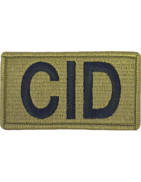 OCP Unit Patch: Criminal Investigation Division - With Fastener