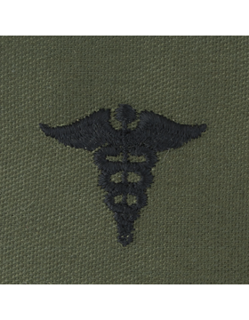 Army Officer Branch Insignia: Medical - Subdued Sew On