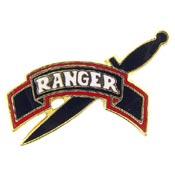 RANGER TAB WITH KNIFE PIN  