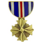 DISTINGUISHED FLYING CROSS MEDAL-PIN 1-1/8"  