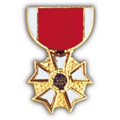 LEGION OF MERIT MEDAL-PIN 1-1/8"  