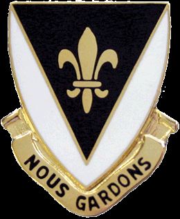 329 REGT BCT USAR  (NOUS GARDONS)   