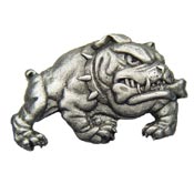 USMC BULLDOG PEWTER PIN  