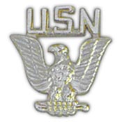 USN EAGLE PIN  