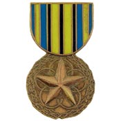 OUTSTANDING VOLUNTEER MEDAL-PIN 1-1/8"  