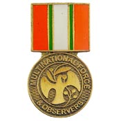 MULTI-NATIONAL FORCE MEDAL-PIN 1-1/8"  