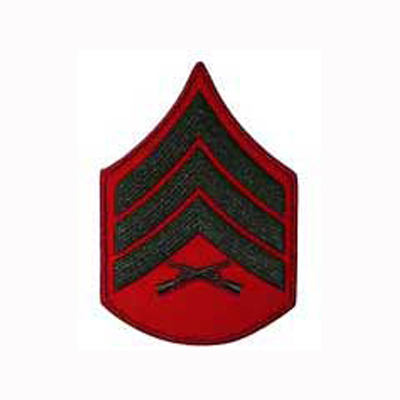 Female - Sergeant (E5) - Green/Red  