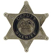 DEPUTY SHERIFF PIN 1"  