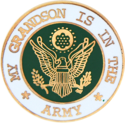 USA GRANDSON PIN  