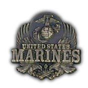 MARINE EAGLE PIN  