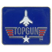 TOP GUN RECTANGLE PIN  