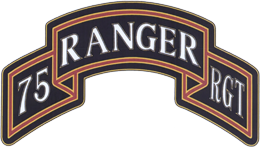 Army Combat Service Identification Badge: 75th Ranger Regiment 