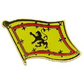 SCOTLAND W/LION FLAG PIN 1"  