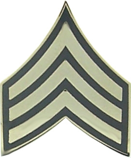 USA SERGEANT E-5 PIN  