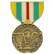 DEFENSE SUPER SERVICE MEDAL-PIN 1-1/8"  