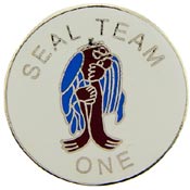 SEAL TEAM 1 PIN  