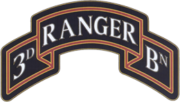 Army Combat Service Identification Badge: 3rd Ranger Battalion 75th Regiment