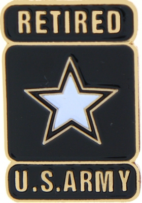 USA RETIRED PIN  