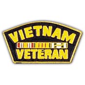 VIETNAM VET RIBBON PIN 1"  