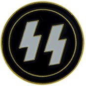 GERMAN SS UNIT PIN 1"  