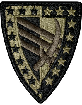 OCP Unit Patch: 38th Sustainment Brigade - With Fastener