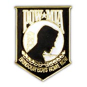 POW BRING THEM HOME PIN 1-1/2"  