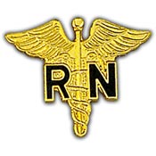 ARMY MEDIC PIN 1"  