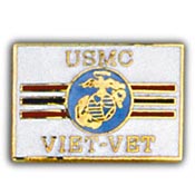 USMC VIETNAM VET PIN  