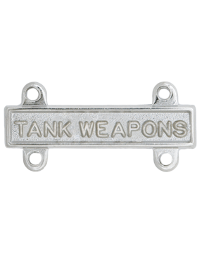 Army Qualification Bar: Tank Weapons - No Shine