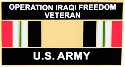 USA O.I.F. VETERAN PIN  