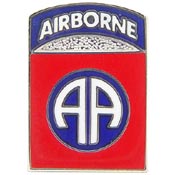 82ND AIRBORNE DIVISION 7/8" PIN  