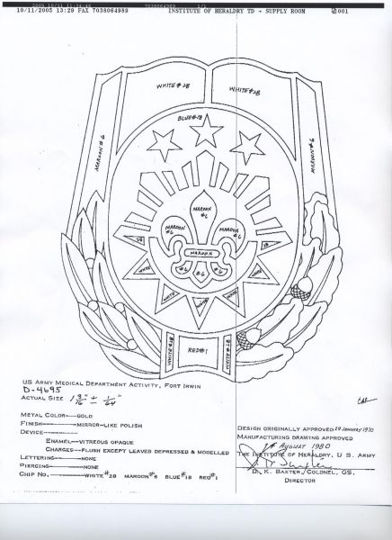 FT IRWIN  (NO MOTTO)   