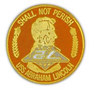 USS ABRAHAM LINCOLN PIN  