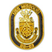 USS MISSOURI PIN  