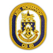 USS NORMANDY PIN  