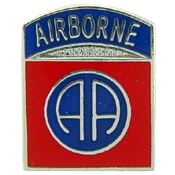 82ND AIRBORNE DIVISION 5/8" PIN  