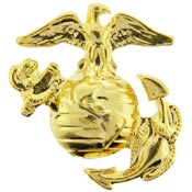 USMC EMBLEM RIGHT PIN  