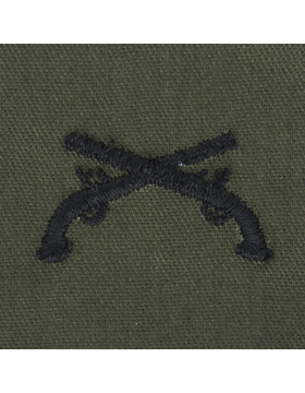 Army Officer Branch Insignia: Military Police - Subdued Sew On      