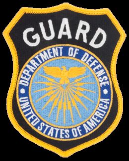 DEPT. OF DEFENSE GUARD/1 W/VELCRO  