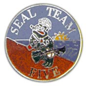 SEAL TEAM 5 PIN  