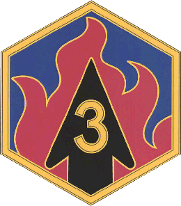 Army Combat Service Identification Badge: 3rd Chemical Brigade