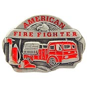 FIRE LOGO PROUD PIN 1"  